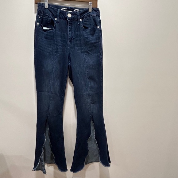 Seven7 Denim - Womens Seven split Bell Bottom jeans size 12